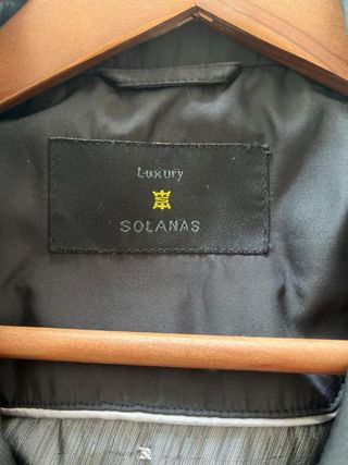 Parka impermeable negra