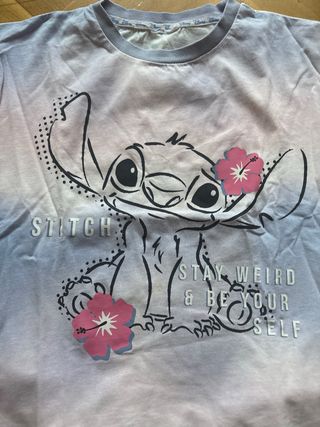 Lote 3 camisetas Stitch talla 10/12