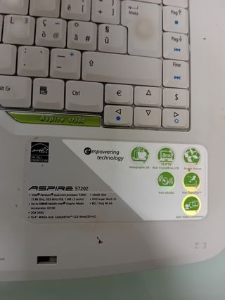 PC portatile Acer Aspire 5720Z.