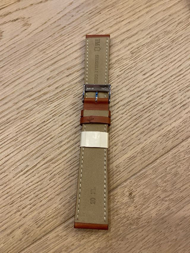 Cinturino Orologio Pelle Marrone XL