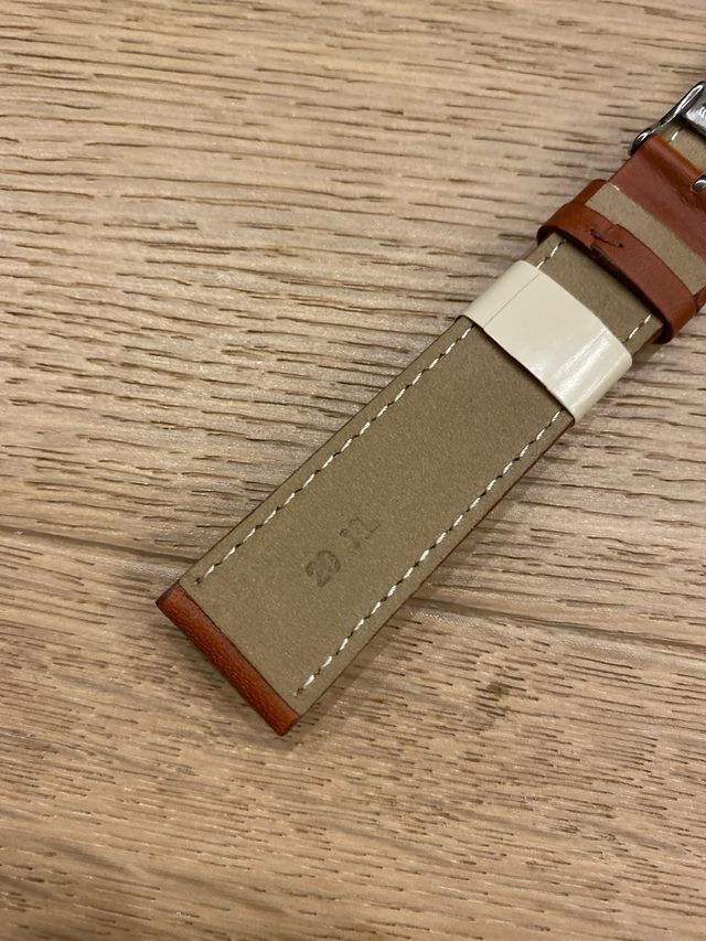 Cinturino Orologio Pelle Marrone XL