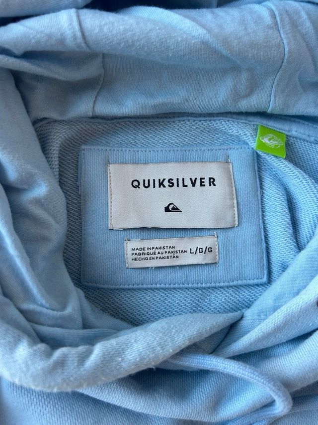 Sudadera Quiksilver Hombre Azul
