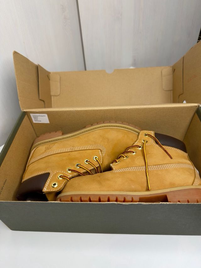Botas Timberland Marrones y Amarillas