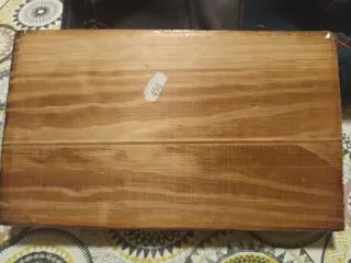 Cuadro antiguo Blanes con termómetro