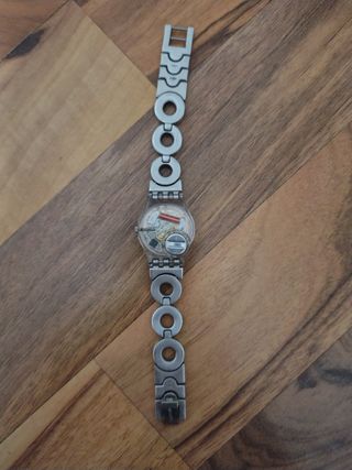 Reloj Swatch Swiss Pulsera Metálica Multicolor