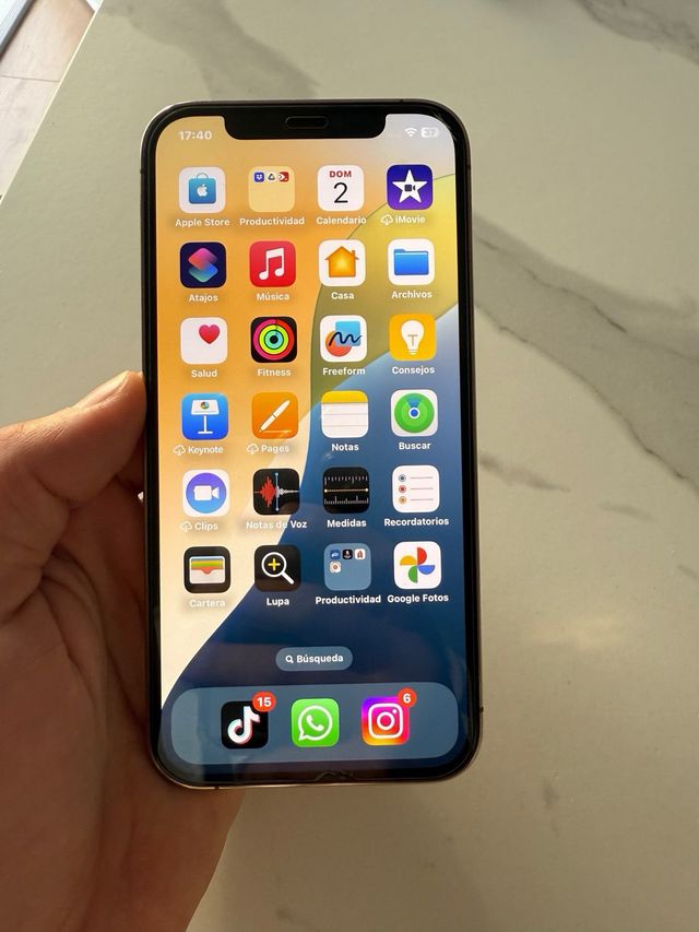 iPhone 12 Pro Oro/Plata