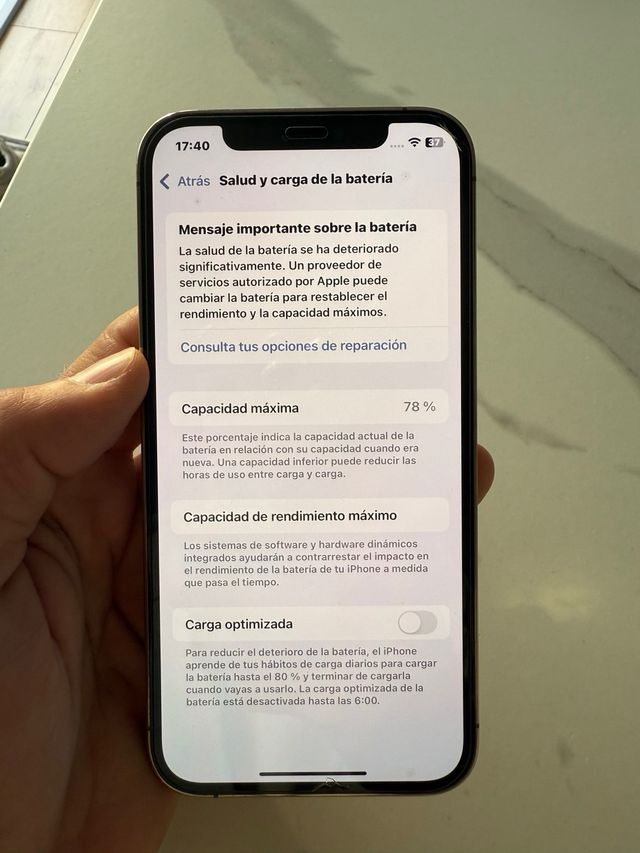 iPhone 12 Pro Oro/Plata