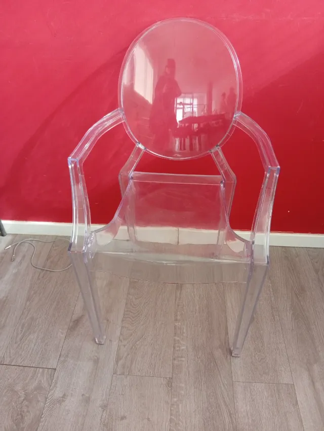 Sillones silla de metacrilato transparentes