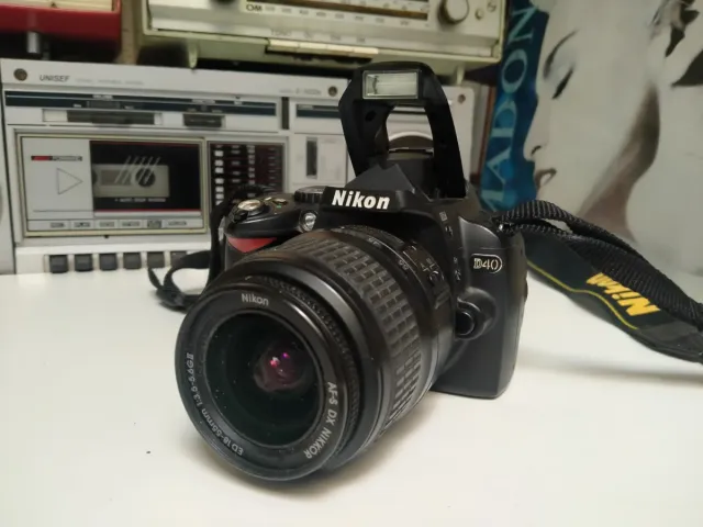 Cámara Réflex Nikon D40