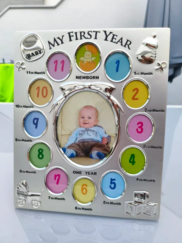 Portafotos Mi Primer Año Bebé