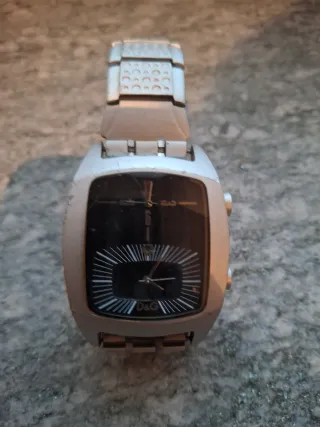 Orologio D&G Alluminio Nero Argento