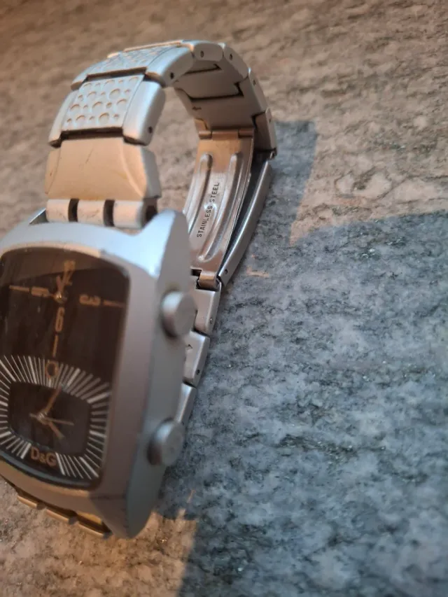 Orologio D&G Alluminio Nero Argento