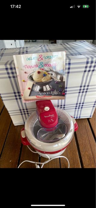 Gelatiera Moulinex Gelato con ciotola