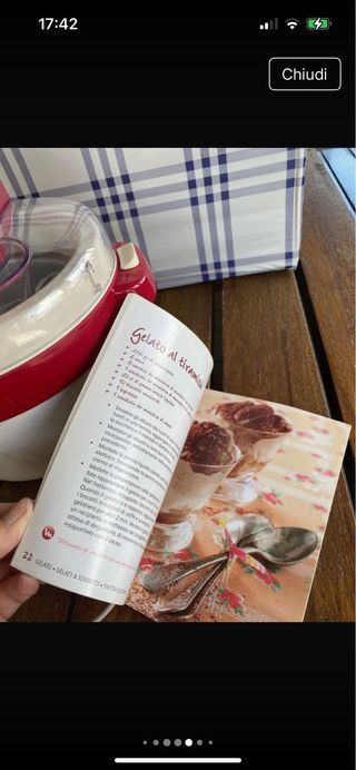 Gelatiera Moulinex Gelato con ciotola