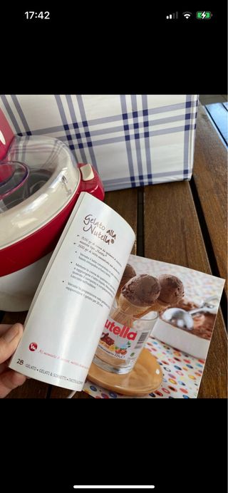 Gelatiera Moulinex Gelato con ciotola