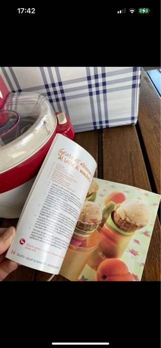 Gelatiera Moulinex Gelato con ciotola