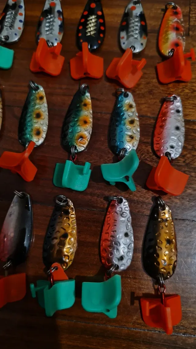 Set 21 Esche da Pesca Blue Fox