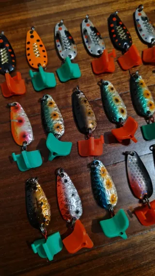 Set 21 Esche da Pesca Blue Fox