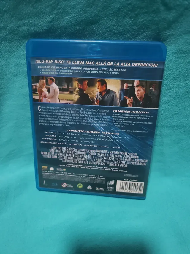 Layer Cake Blu-ray Crimen Organizado Español