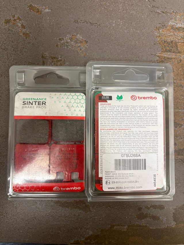 Pastillas Freno Brembo Sinter Greenance