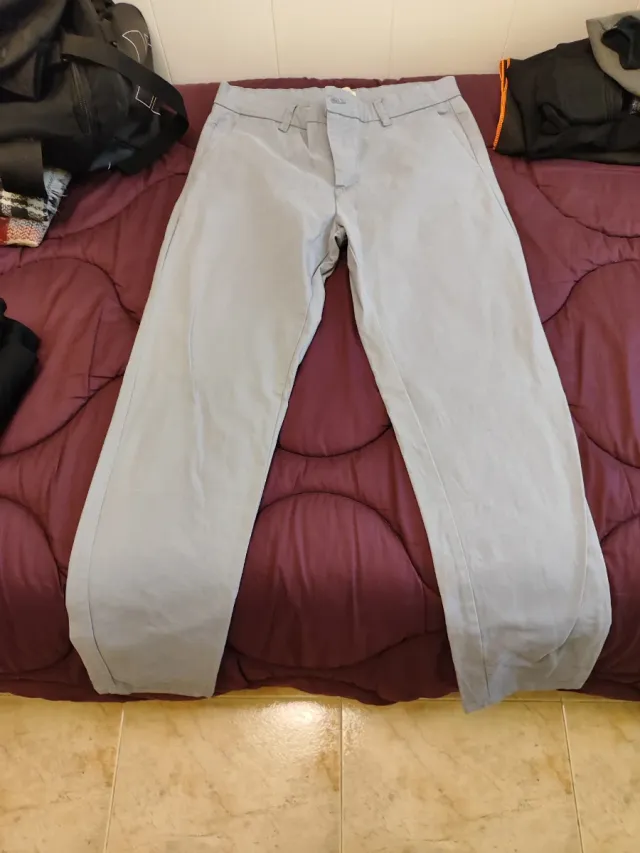 Pantalón Chino Sfera Talla 40 Gris