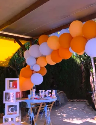 DECORACIÓN DE GLOBOS PARA EVENTOS