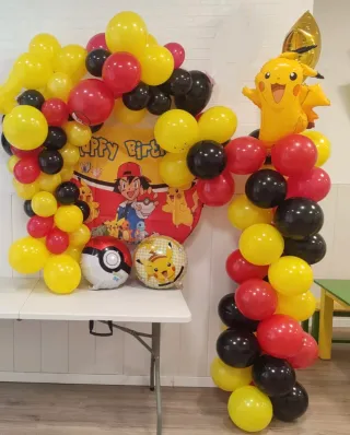 DECORACIÓN DE GLOBOS PARA EVENTOS