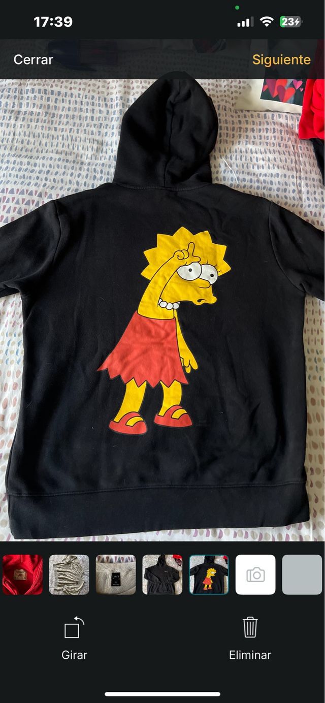 Lote 4 sudaderas Pull&Bear rojas