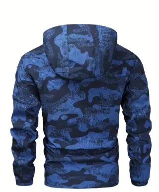 Cortavientos chubasquero estampado