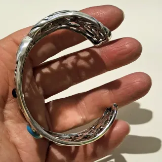 Pulsera de Diseñador USA Plata