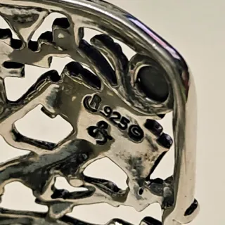 Pulsera de Diseñador USA Plata