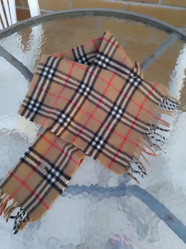 Bufanda Burberry Clásica Tartán