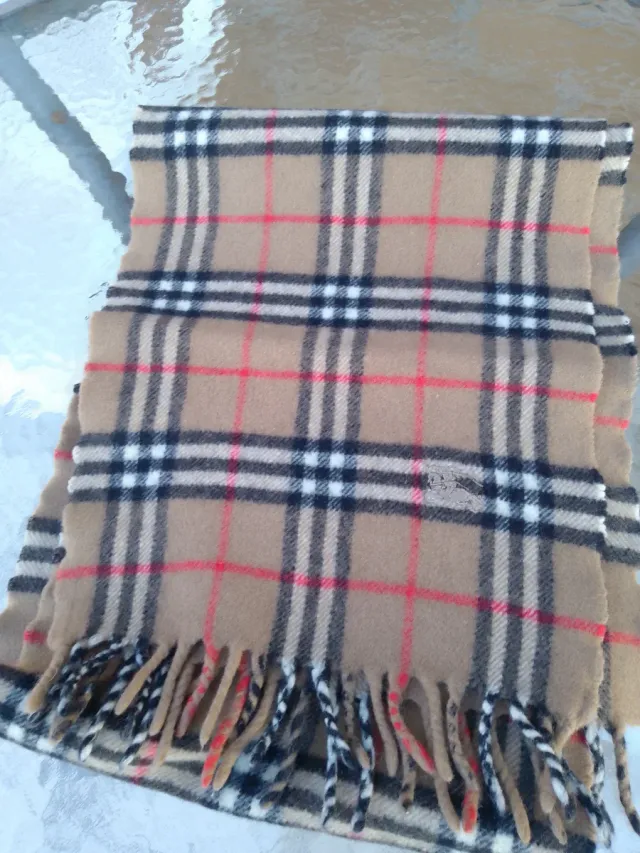 Bufanda Burberry Clásica Tartán