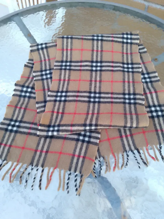 Bufanda Burberry Clásica Tartán