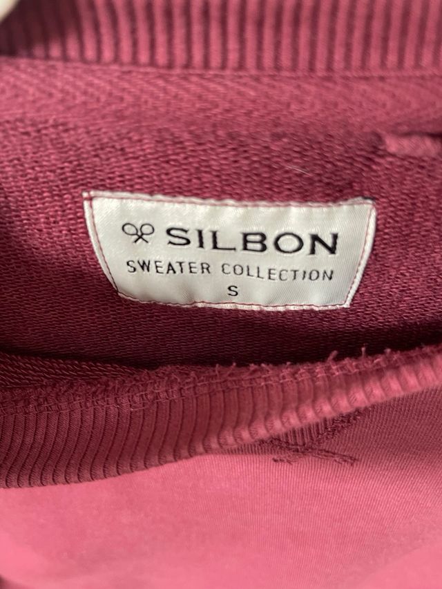 Sudadera Silbon Talla S Roja