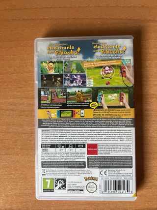 Pokemon Let's Go Pikachu Nintendo Switch