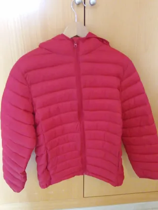 Chaquetón niño plumífero Mango rojo talla 13-14
