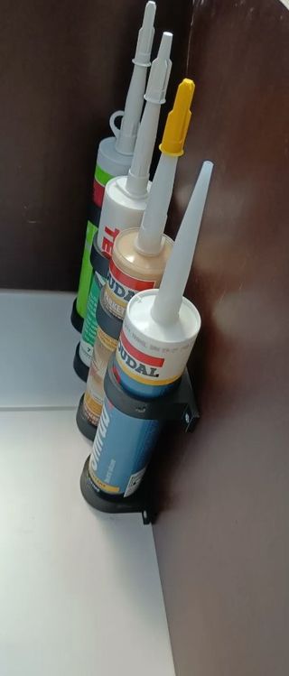 2 Soportes para 8 cartuchos de silicona