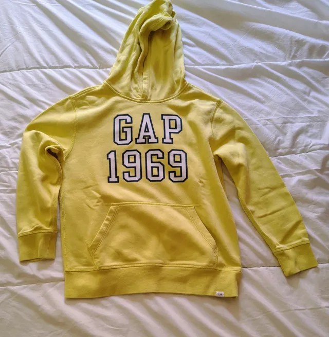 Felpa gialla GAP 1969 taglia 10-12