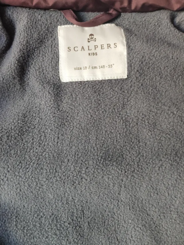 Plumífero Scalpers forro polar Talla 10