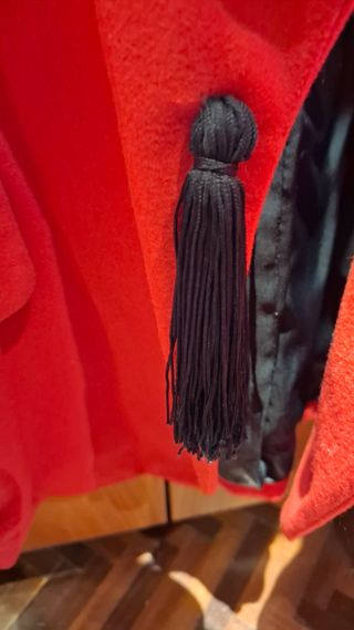 Giacca Moschino rossa in lana