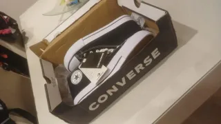 Converse Talla 41 Negras