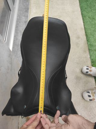 Silla de salto Stubben 15 negra