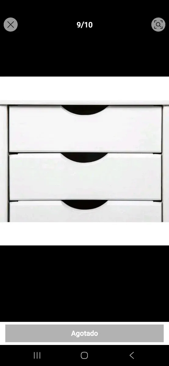 Cajonera Blanca con Ruedas