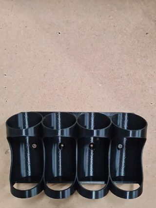 1 Soportes para 4 cartuchos de silicona