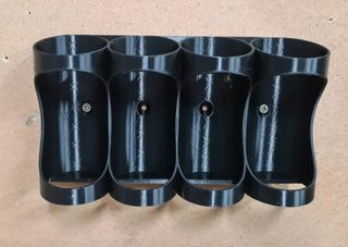 1 Soportes para 4 cartuchos de silicona