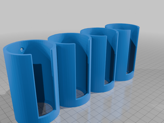 2 Soportes para 8 cartuchos de silicona