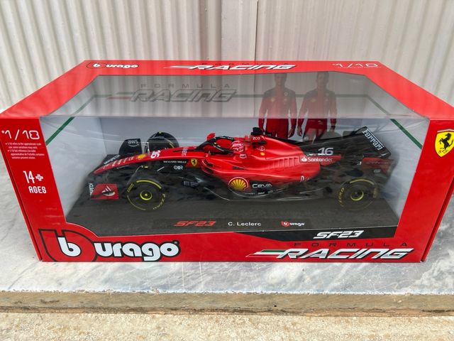 Ferrari SF23 Leclerc 2023 1:18 Bburago Burago