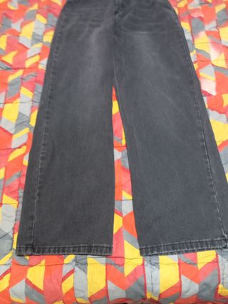 Pantaloni palazzo baggy con catene