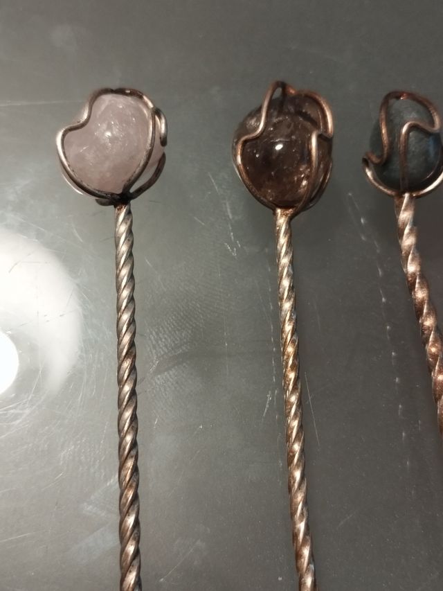 MiniCucharas  y minibrochetas de cocktail